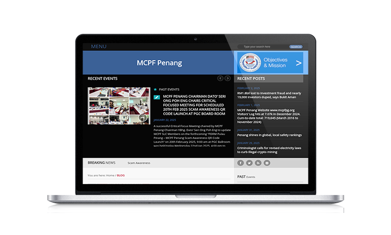 MCPF Penang Website